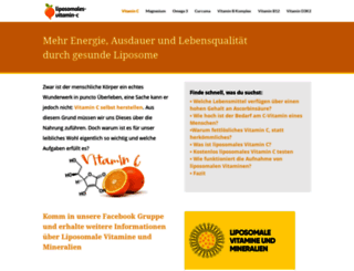 liposomales-vitamin-c.de screenshot