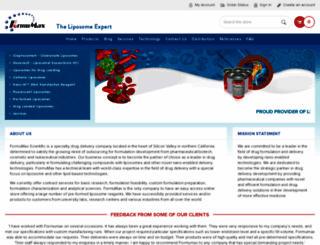 liposomeexpert.com screenshot