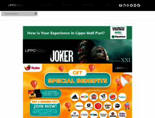 lippomallpuri.com screenshot