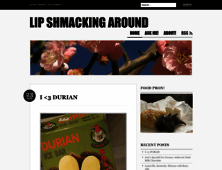 lipshmack.wordpress.com screenshot