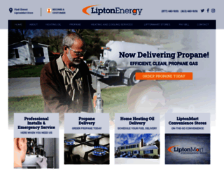 liptonenergy.com screenshot