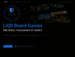 liqdboardgames.com screenshot