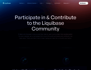 liquibase.org screenshot
