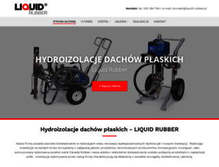 liquid-rubber.pl screenshot