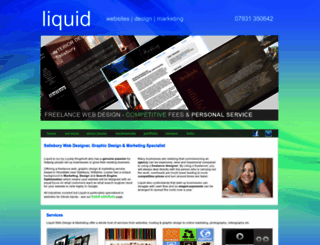 liquid-webdesign.co.uk screenshot