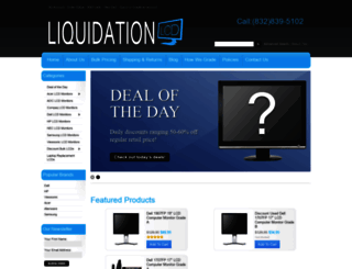 liquidation-lcd.com screenshot