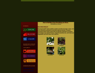 liquidearthplantnutrients.com screenshot