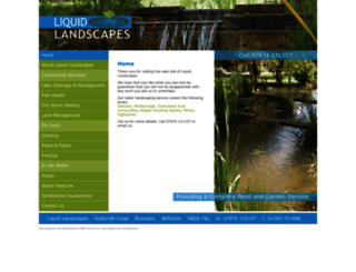 liquidlandscapes.co.uk screenshot