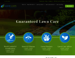 liquidlawn.com screenshot