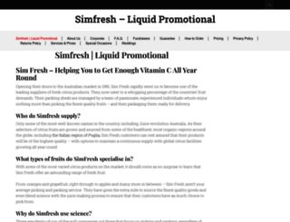 liquidpromotional.com.au screenshot