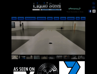 liquidsteel.com.au screenshot