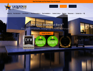 liquiduspools.com screenshot