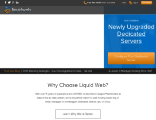 liquidweb.services screenshot