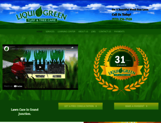 liquigreenlawn.com screenshot