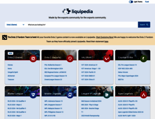 liquipedia.net screenshot