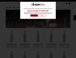 liquorcave.com screenshot