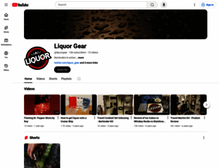 liquorgear.com screenshot