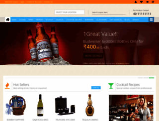 liquorkart.com screenshot