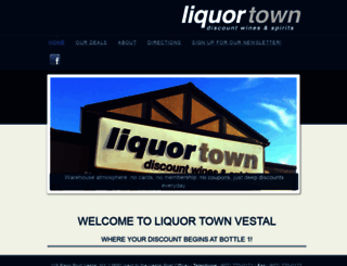 liquortownvestal.com screenshot