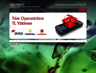 lirapaket.com screenshot