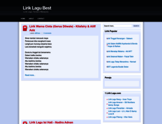 lirik-lagu-best.blogspot.com screenshot