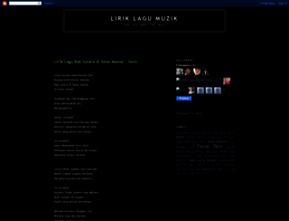 liriklagu-lyricsongs.blogspot.com screenshot