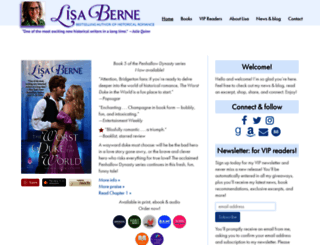 lisaberne.com screenshot