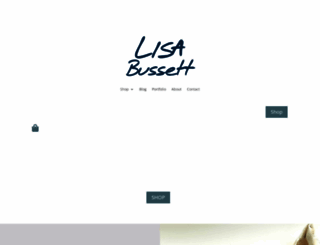 lisabussett.com screenshot