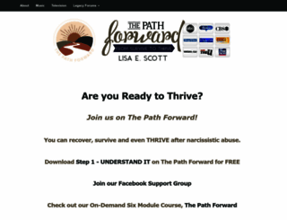 lisaescott.com screenshot