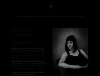lisagskincare.com screenshot