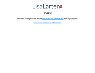 lisalartergroup.customerhub.net screenshot