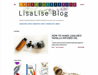 lisaliseblog.com screenshot