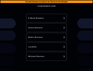 lisaromano.com screenshot