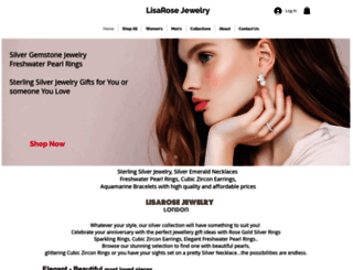 lisarosejewelry.com screenshot