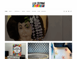 lisasolomon.com screenshot