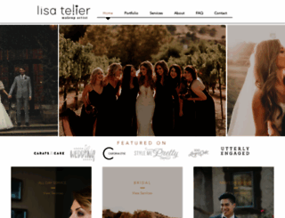lisatellerbeauty.com screenshot