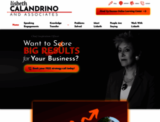 lisbethcalandrino.com screenshot
