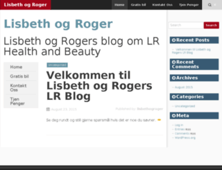 lisbethogroger.com screenshot