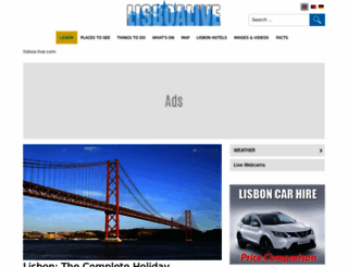 lisboa-live.com screenshot