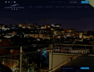 lisboncityhotel.com screenshot