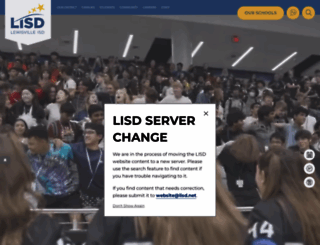 lisd.net screenshot