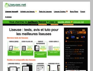 liseuses.net screenshot