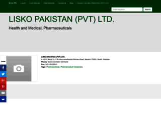 liskopakistanpvtltd.enic.pk screenshot