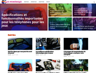 lisnumerique.com screenshot