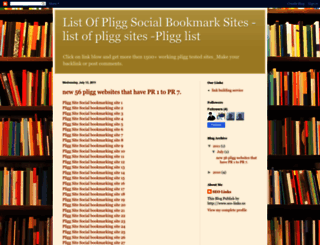 list-of-social-bookmark-site.blogspot.com screenshot