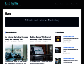 list-traffic.com screenshot