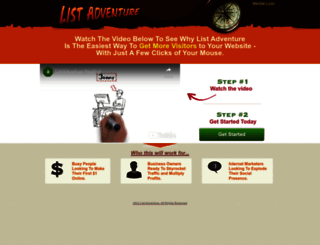 listadventure.com screenshot