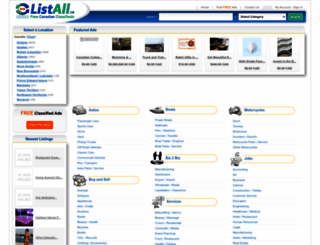 listall.ca screenshot