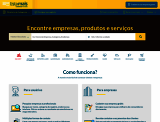 listamais.com.br screenshot