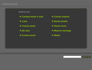 listasmail.com screenshot